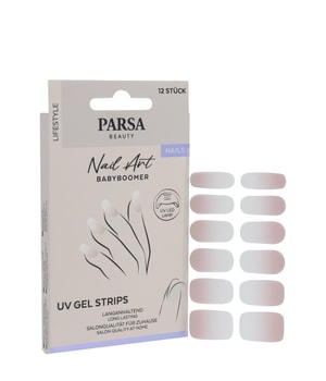 PARSA Beauty UV-nagelfolier Babyboomer, 12 st. Nagelfolie
