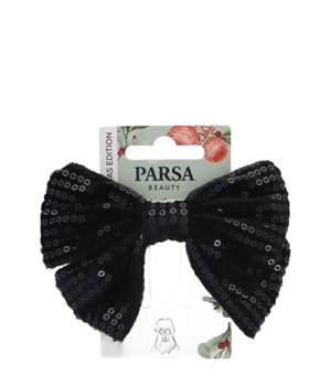 PARSA Beauty Spinka patentowa z czarną kokardą 1 sztuka Klamry do włosów 1 szt.
