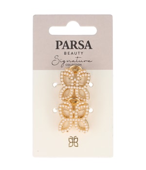 Parsa Beauty Haarklem metaal met parels, gouden Haarspelden 2 st
