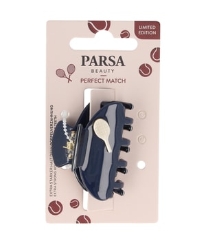 PARSA Beauty Haarklammer Acryl Doppelverzahnung blau Hiuspinnit