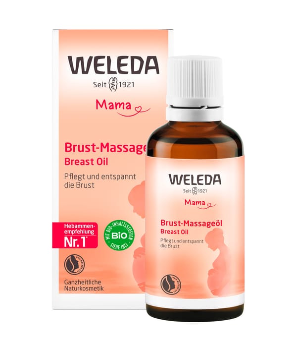 Produktbild 1 von 2, Weleda Brust-Massageöl Körperöl