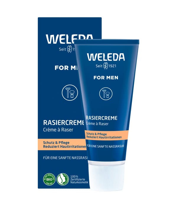 Produktbillede 1 af 5, Weleda For Men Rasiercreme Barbercreme