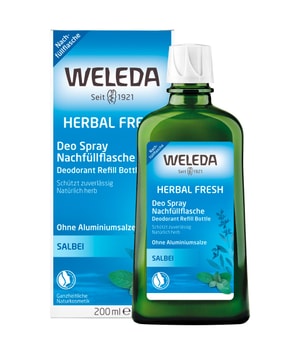 Weleda Herbal Fresh Deo Spray Salbei Nachfüllflasche Deodorant-spray