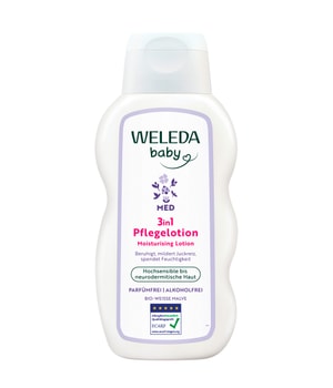 Weleda 3in1 Weiße Malve Pflegelotion Lotion pour le corps 200 ml