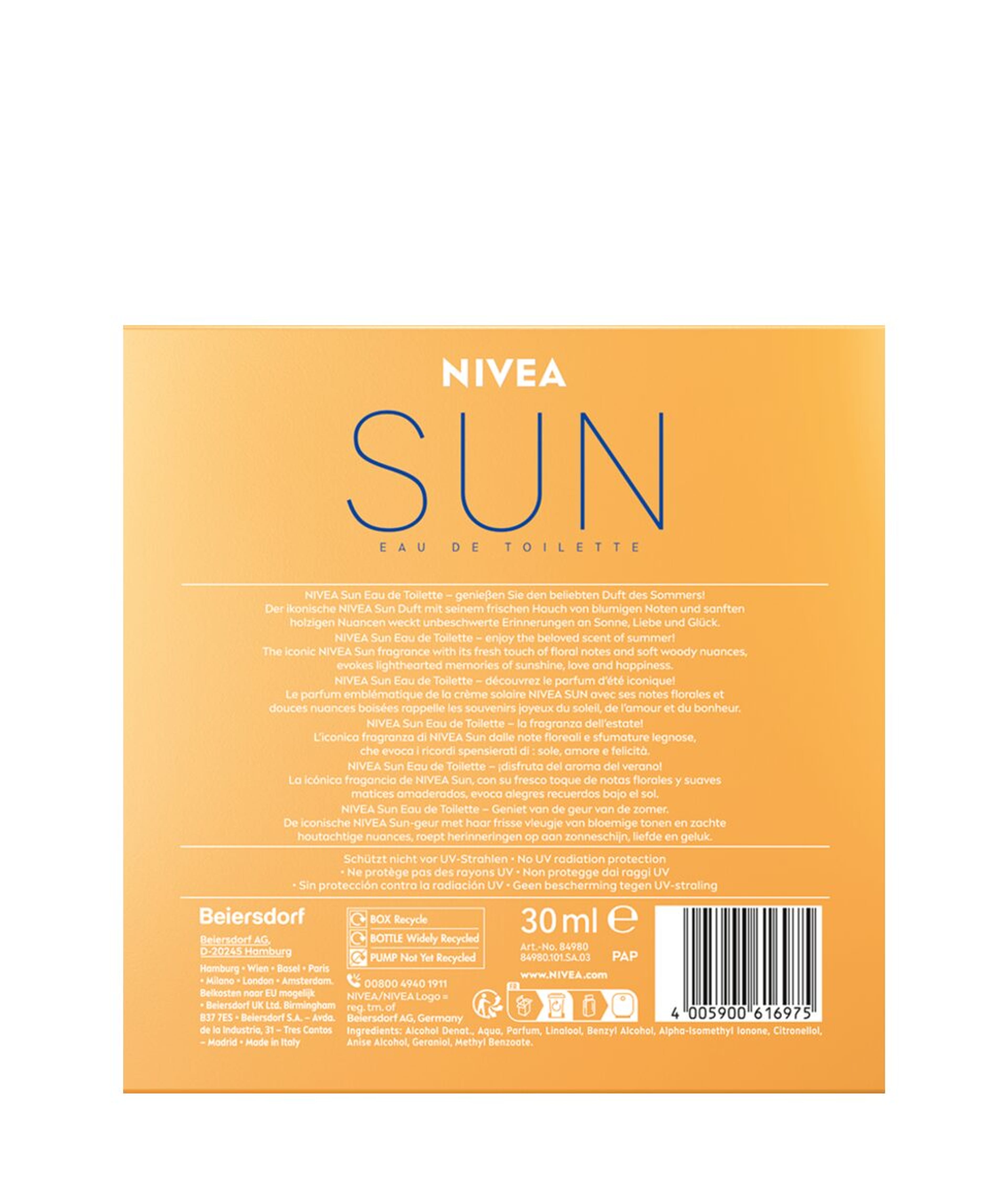 NIVEA SUN ✓ Duft Eau de Toilette bei flaconi