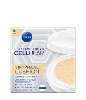 NIVEA Hyaluron Cellular Filler Cushion podkład w gąbce 3 w 1 odcień 01 Light 15 g można nabyć na stronie Flaconi.pl