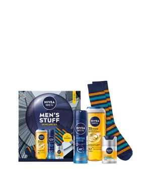 NIVEA MEN Men's Stuff Skincare Kit Kropsplejesæt