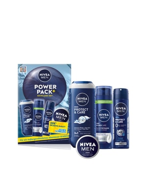 NIVEA MEN Power Pack+ Skincare Set Kropsplejesæt