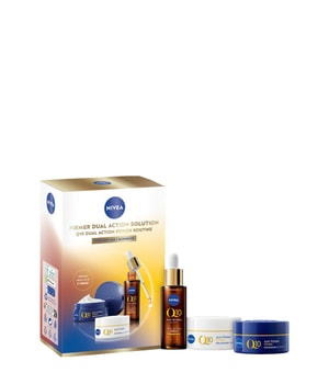 NIVEA Q10 power przeciwzmarszczkowy krem na dzień SPF15, krem na noc & Dual Action Serum Zestaw do pielęgnacji twarzy 1 szt.