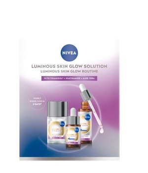 NIVEA LUMINOUS630® Skin Glow Routine Liquid Refiner & 2x Serum Zestaw do pielęgnacji twarzy 1 szt.