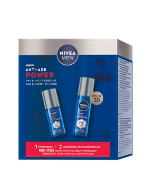 Nivea MEN Anti-Age Power Set Serum & Feuchtigkeitspflege Gezichtsverzorgingsset 1 st
