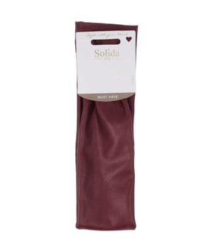 Solida Kunstleder-Haarband lila Haarband 1 st