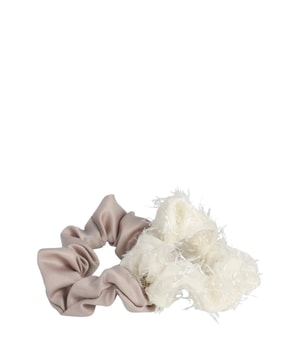 Solida Scrunchie beige, 2 stk. Hårelastik