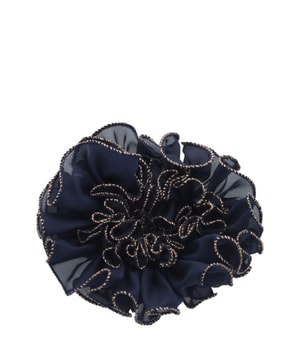 Solida Scrunchie mørkeblå Hårelastik
