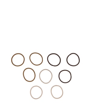 Solida Haargummi dick, beige, braun 5 cm Hårelastik