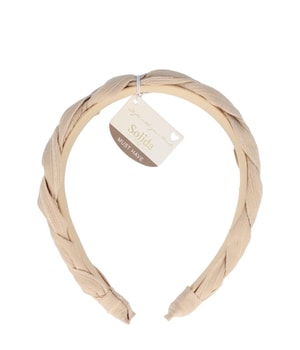 Solida Haarreif geflochten beige Diadem