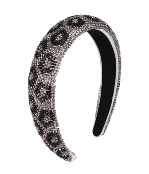 Solida Haarreif Perlen in Leo-Optik Diadem