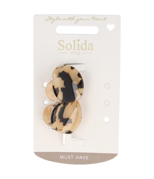Solida Haarklammer Set Acryl t-shell. Hårklämmor