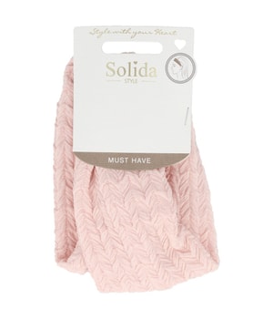 Solida Haarband flach rosa Hiuspanta