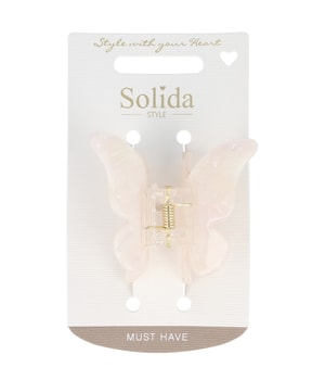 Solida Haarklammer Schmetterling rosa Hiuspinnit