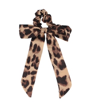 Solida Scrunchie met strik in leo look Haarelastiek 1 st