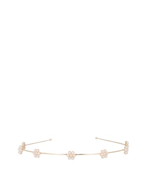 Solida Hoofdband met bloemenapplicatie Diadeem Dames