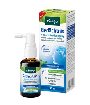 Kneipp Gedächtnis & Konzentration Spray Nahrungsergänzungsmittel