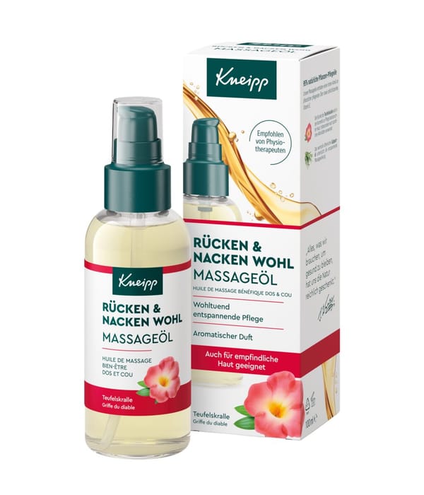 Produktbild 1 von 3, Kneipp Rücken & Nacken Wohl Massageöl Massageöl