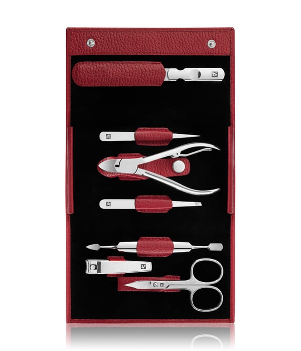 Produktbild 1 av 4, Zwilling Classic Maniküre Set 7tlg. in rot Manikyrset
