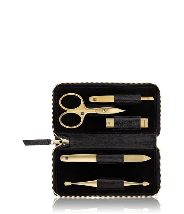 Produktbild 1 von 6, Zwilling Premium Maniküre Set 5tlg. mit Kompakt-Nagelknipser Maniküre-Set