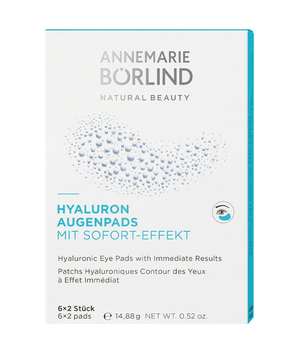 Zdjęcie produktu 1 z 6, ANNEMARIE BÖRLIND HYALURON Płatki pod oczy Płatki pod oczy
