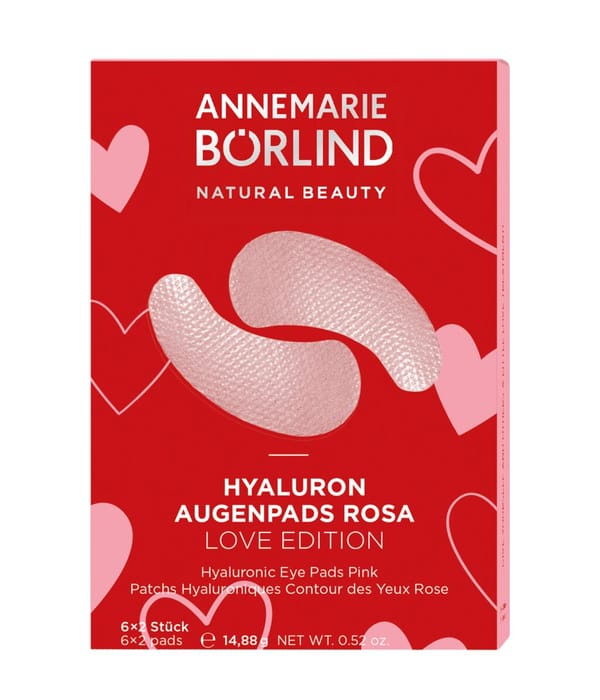 Produktbild 1 von 6, ANNEMARIE BÖRLIND HYALURON AUGENPADS ROSA Augenpads