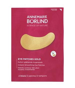 ANNEMARIE BÖRLIND SPEZIALPFLEGE ANTI-AGING Eye Patches Gold 1X6 Patch yeux