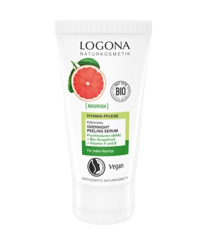 Logona Nourish clarifying overnight exfoliating serum Ansigtsscrub