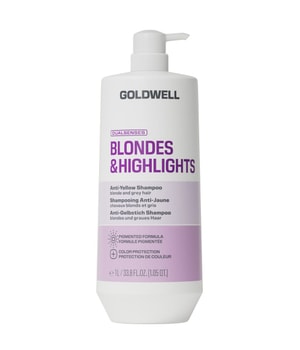 Goldwell Dualsenses Blondes & Highlights Anti-Gelbstich Shampoo - Neue Formulierung Haarshampoo · 1000 ml