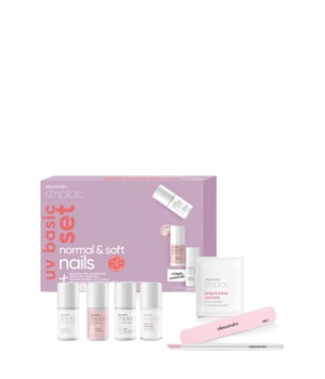 Alessandro Striplac UV Basic Set + Colour Normal & Soft Nails Gel Nagellak 1 st