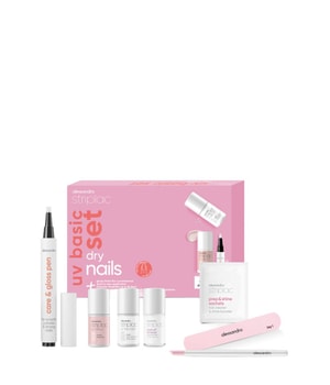 Alessandro Striplac UV Basic Set + Colour Dry Nails Gel Nagellak 1 st
