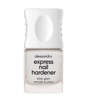 Alessandro Nail Care Express Nail Hardener Silver Glam Nagelhärdare