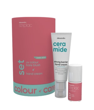 Alessandro Striplac Colour & Care Set Blush & Barrier Neglelaksæt