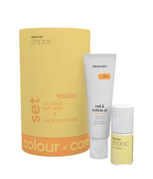Alessandro Striplac Colour & Care Set Soleil & Shine Neglelaksæt
