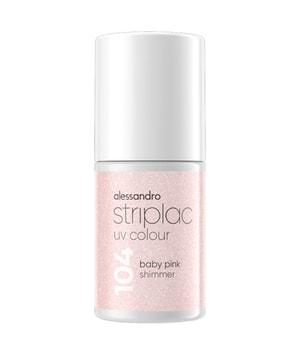 Alessandro Striplac UV Colour The Elegant Nudies Gel Nagellak in Baby Pink Shimmer 6.5 ml