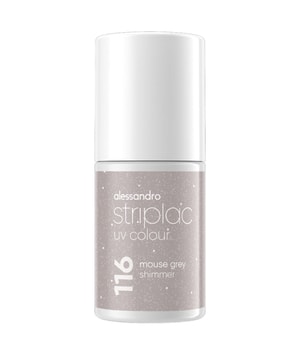 Alessandro Striplac UV Colour The Mystic Darks Gel Nagellak in Mouse Grey Shimmer 6.5 ml