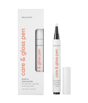 Alessandro Striplac Care & Gloss Pen Sztyft do pielęgnacji skórek 2.8 ml