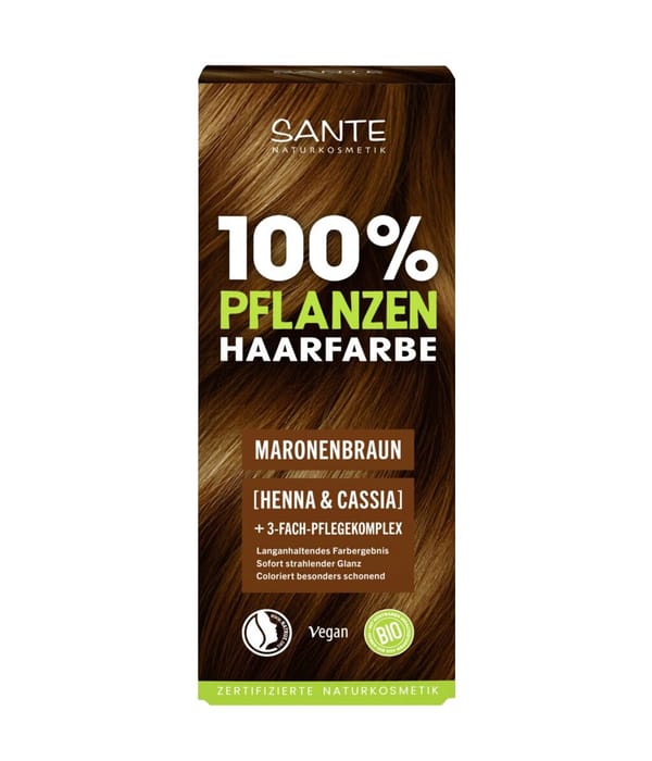Produktbild 1 von 5, Sante 100% Pflanzenhaarfarbe Haarfarbe