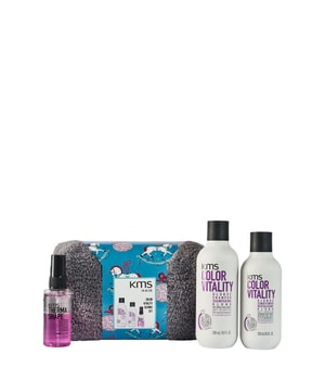 KMS Colorvitality Geschenkset für glanzloses,blondes Haar I Farbbrillanz I Anti-Gelbstich Hårplejesæt