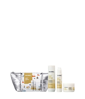 Goldwell Dualsenses Rich Repair Coffret soin cheveux pour cheveux abîmés Shampooing reconstructeur, Soin 60 secondes & Sérum 6 effets Coffret soin cheveux