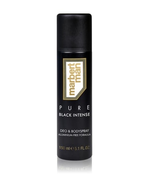 marbert marbert man pure black intense spray do ciała 150 ml    