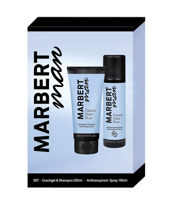 Zdjęcie produktu 1 z 1, Marbert Man Classic Steel Blue Zestaw do pielęgnacji ciała