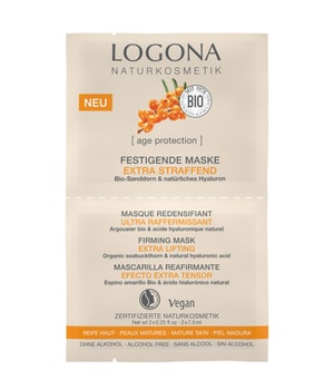 Logona Age Protection Firming mask - extra tightening Ansiktsmask
