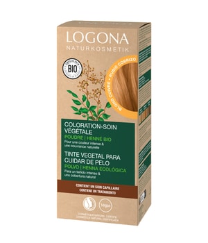 Logona Nourishing plant-based hair dye Powder Copper Blonde Farba do włosów 100 g